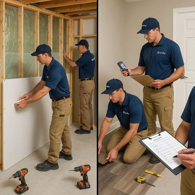 Repairs and Reconstruction process in Greenpoint, NY